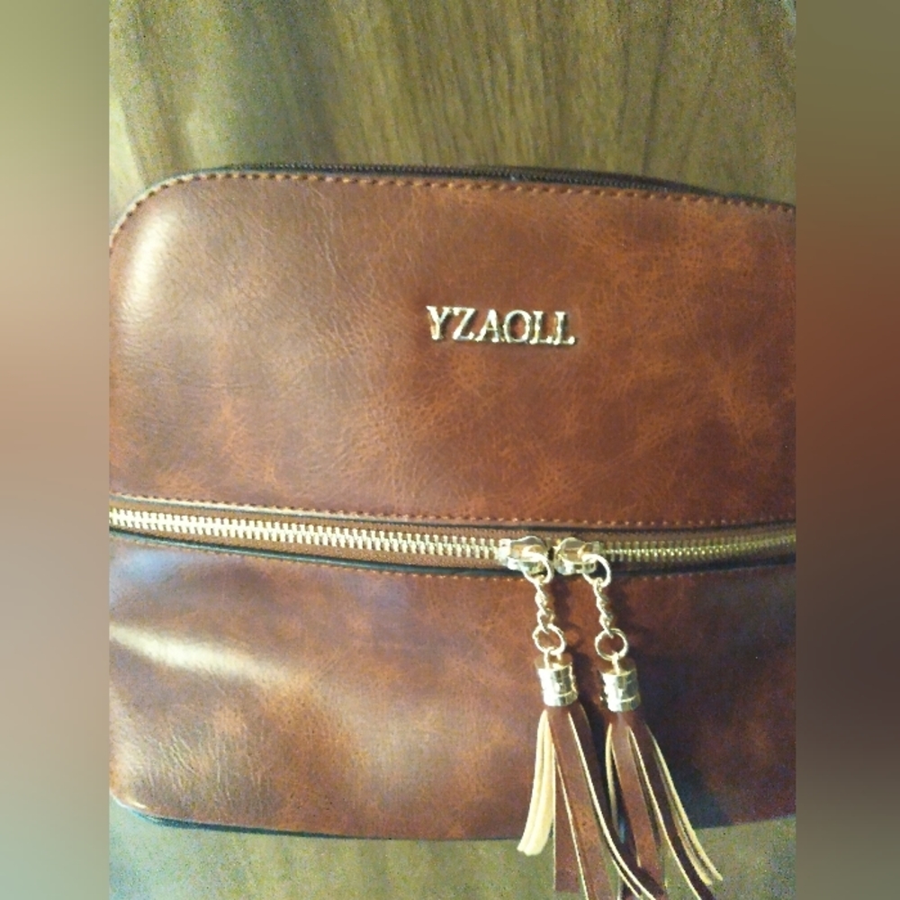 Brown crossbody medium bag